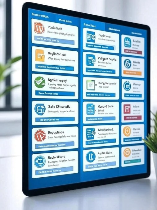 Best Free WordPress Plugins Every Website Needs (2025 Edition) 29 Best free WordPress plugins 2025 featuring WordPress Guru Pro, showcasing SEO tools like Rank Math, security plugins like Wordfence, and performance optimization tools like LiteSpeed Cache on a tablet interface.