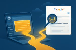 Blog 26 WordPress FAQ Schema Plugin Tutorial with Rank Math - Visual Guide