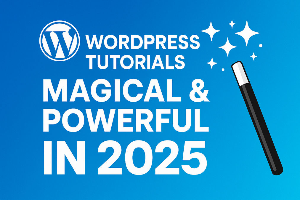 WordPress Tips and Tricks Tutorials banner featuring beginner-friendly tips and guides