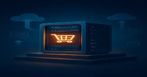 Blog 30 A comparison of the best WooCommerce hosting providers for online stores in 2025, showing secure, high-performance server technology.