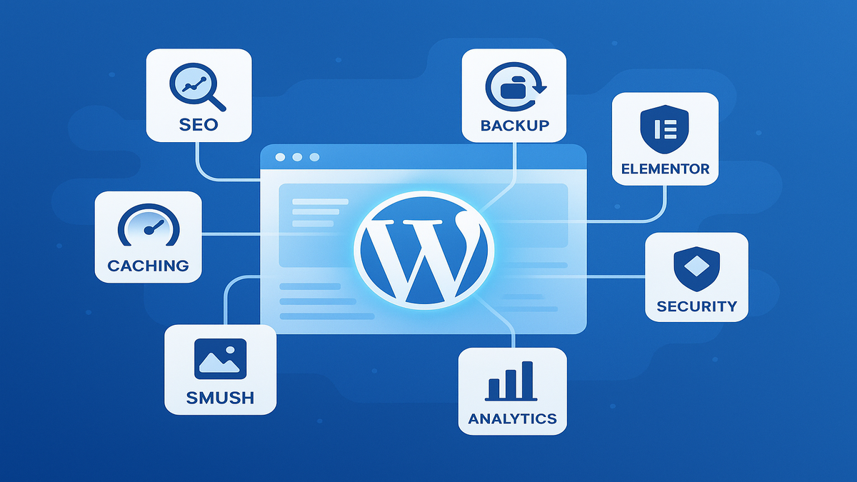 must have plugins for WordPress blogs in 2025 – SEO, speed, security, backup, and optimization tools