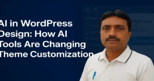 AI in WordPress design: How AI tools are changing theme customization with modern AI-powered WordPress themes.